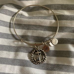 Alex and Ani anchor bracelet